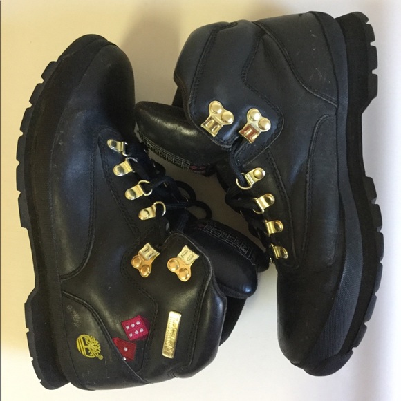 TIMBERLAND Leather VINTAGE Men’s Boots NEVER COLD - Picture 4 of 8